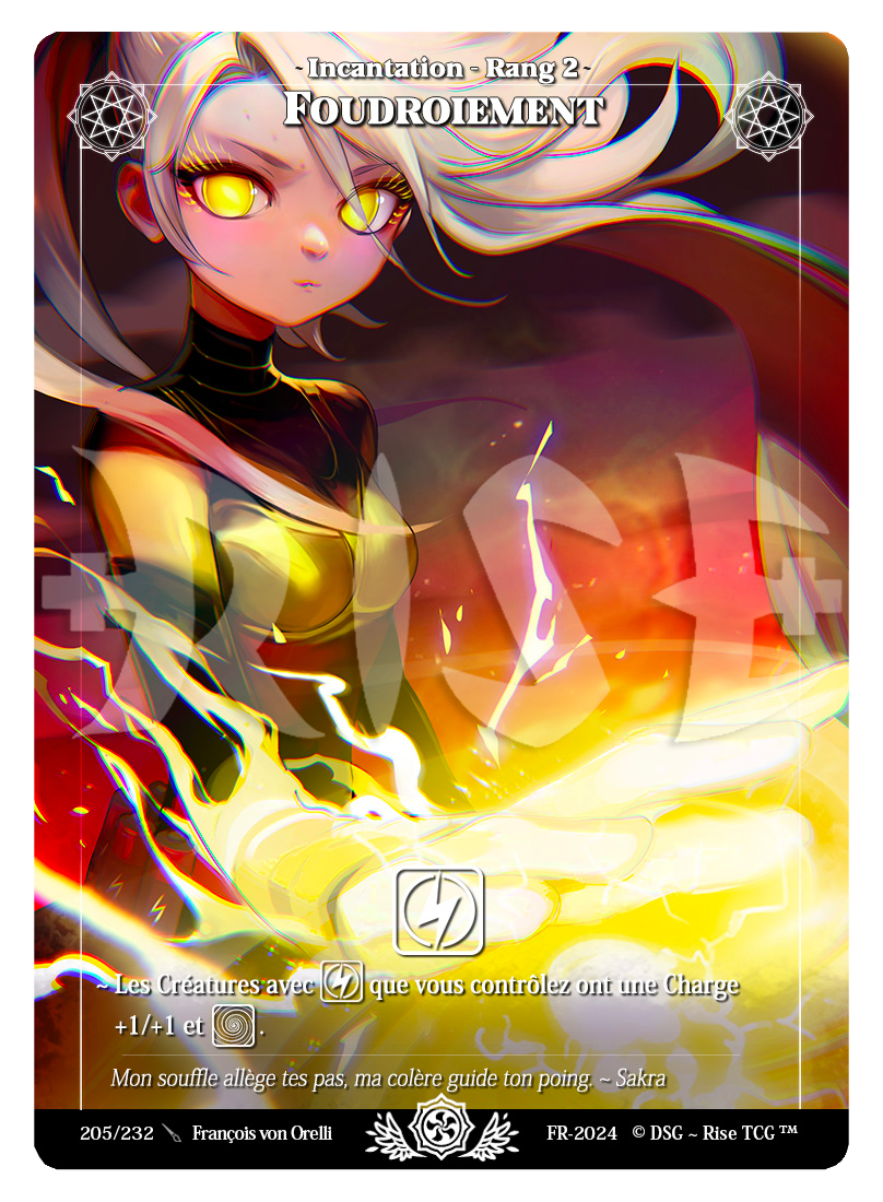 Rise TCG | Candypocalypse édition standard | 205 / 232 | foudroiement uncommon