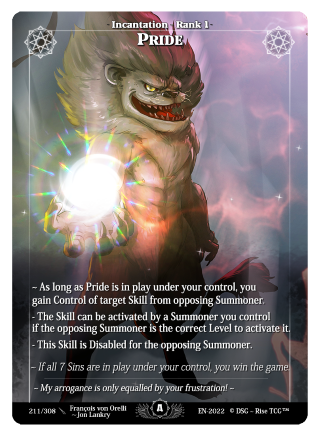 Rise TCG | Alpha édition standard | 211 / 308 | pride rare