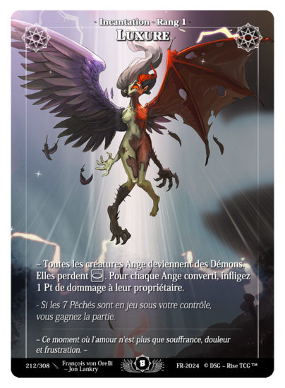 Rise TCG | Beta édition standard | 212 / 308 | lust rare | 🇫🇷