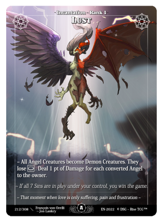 Rise TCG | Alpha édition standard | 212 / 308 | lust rare