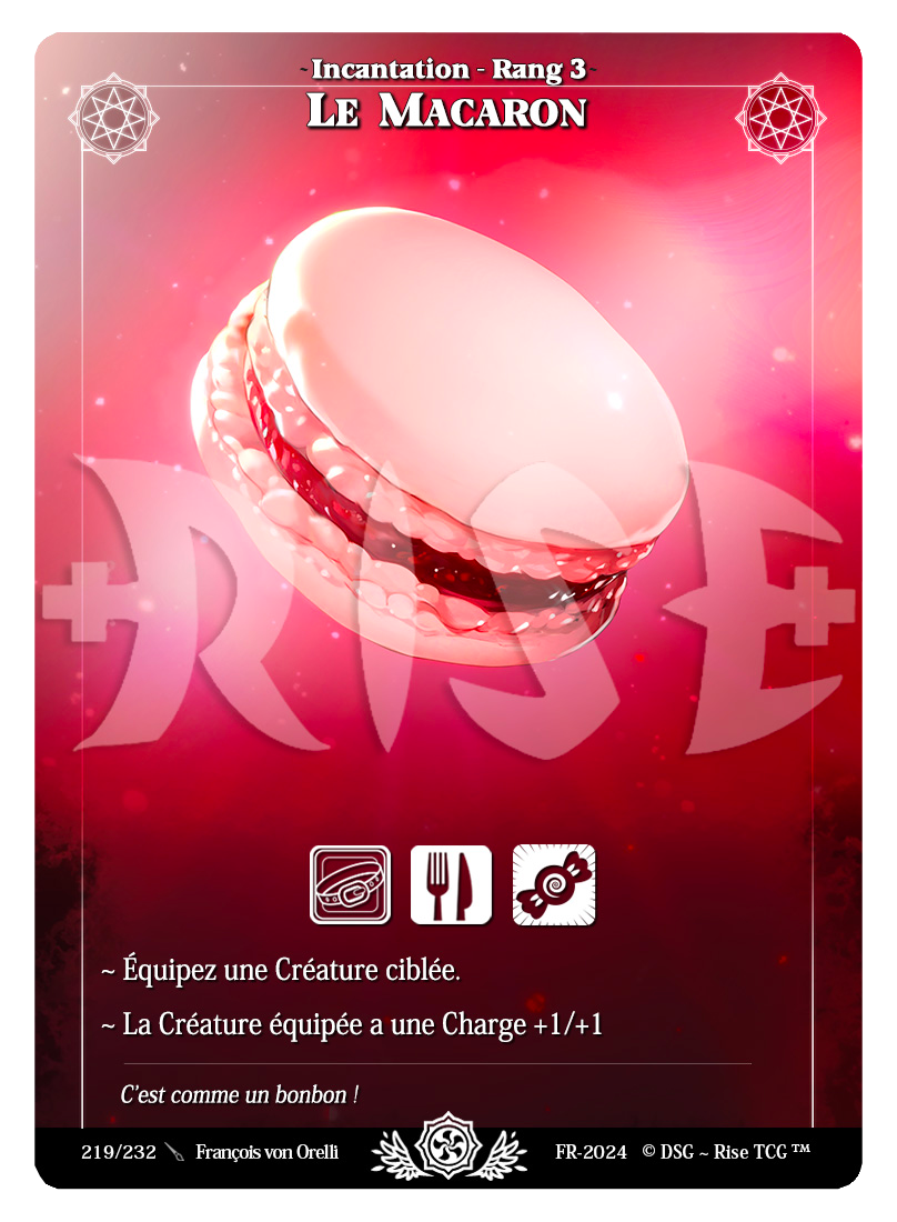 Rise TCG | Candypocalypse édition standard | 219 / 232 | le macaron uncommon
