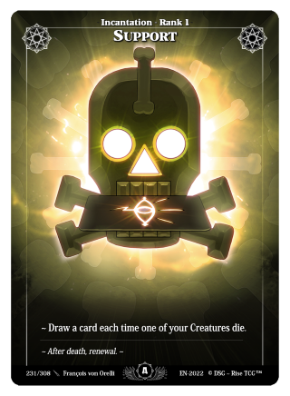 Rise TCG | Alpha édition standard | 231 / 308 | support rare