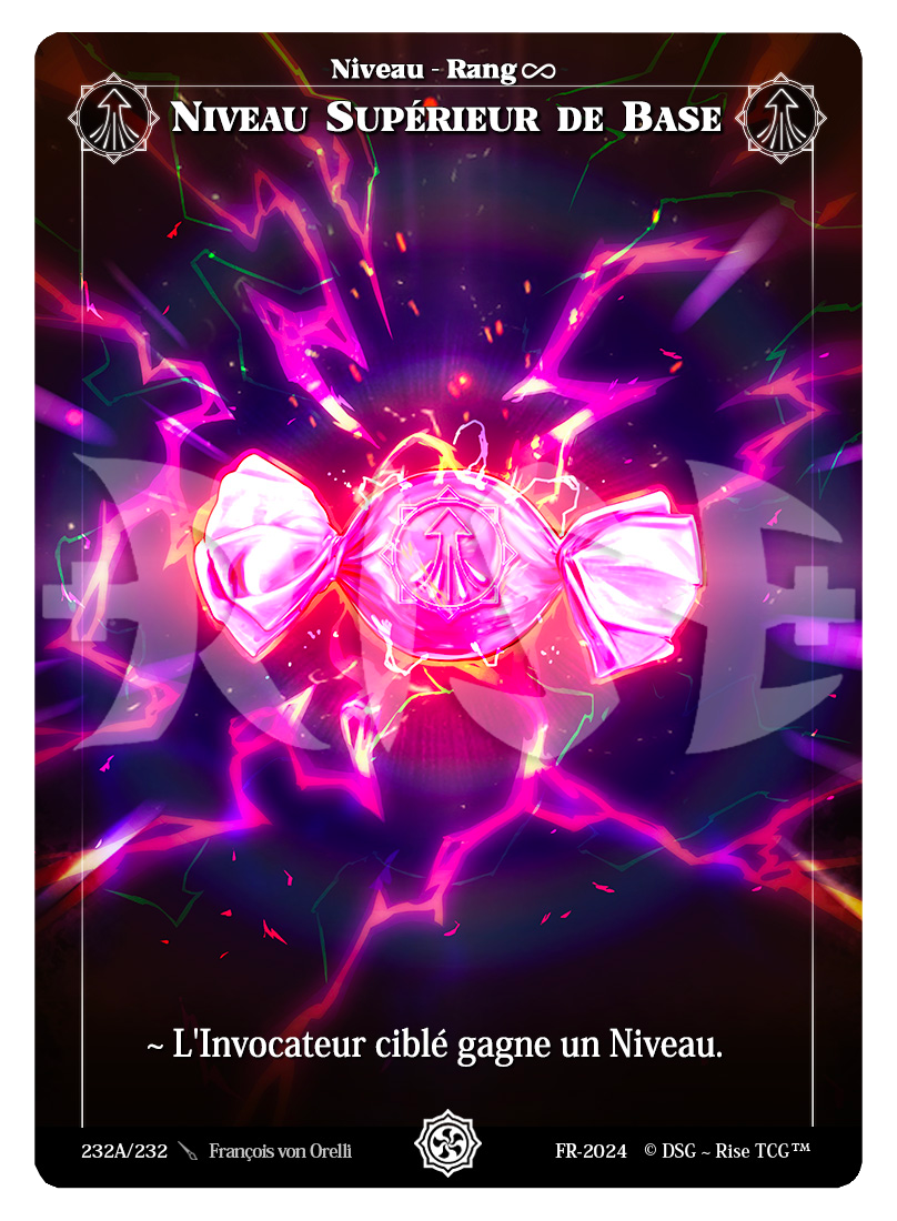 Rise TCG | Candypocalypse édition standard | 232A / 232 | niveau supérieur de base common