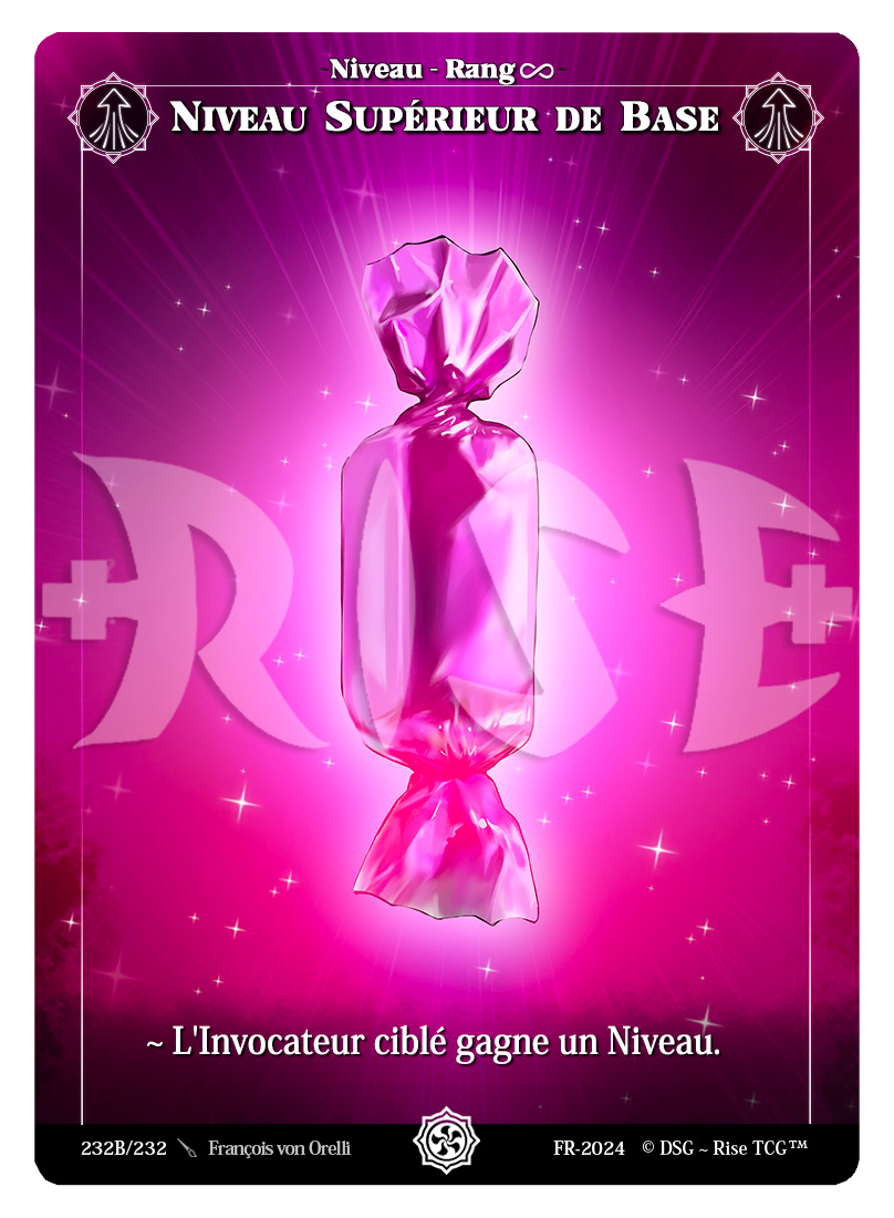Rise TCG | Candypocalypse édition standard | 232B / 232 | niveau supérieur de base common
