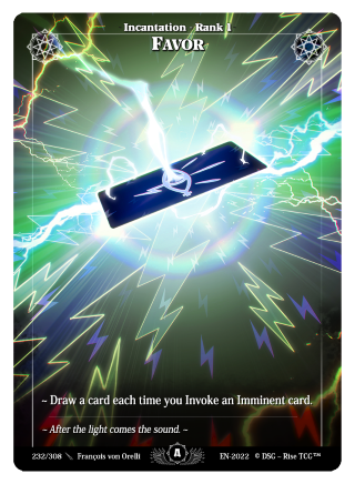 Rise TCG | Alpha édition standard | 232 / 308 | favor rare