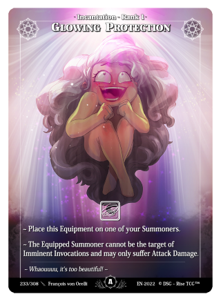 Rise TCG | Alpha édition standard | 233 / 308 | glowing protection uncommon