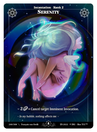 Rise TCG | Alpha édition standard | 249 / 308 | serenity uncommon