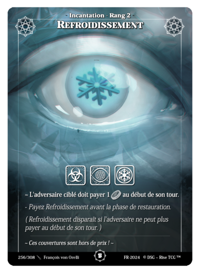 Rise TCG | Beta édition standard | 256 / 308 | cold common | 🇫🇷