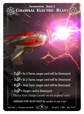 Rise TCG | Alpha édition standard | 264 / 308 | colossal electric blast rare