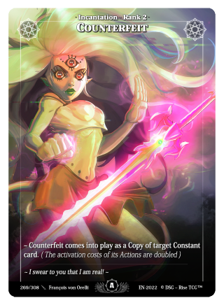 Rise TCG | Alpha édition standard | 269 / 308 | counterfeit rare