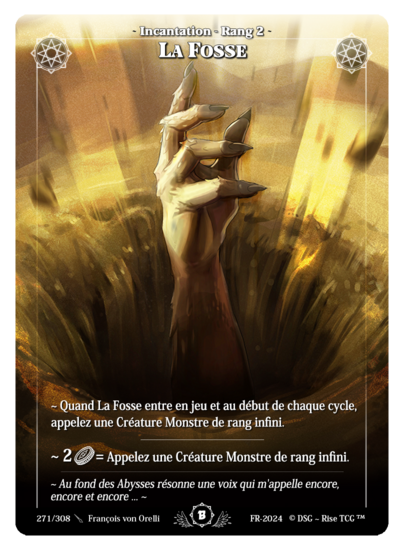 Rise TCG | Beta édition standard | 271 / 308 | the pit uncommon | 🇫🇷