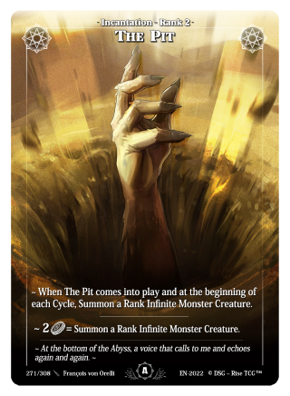 Rise TCG | Alpha édition standard | 271 / 308 | the pit uncommon