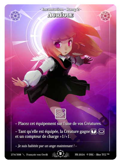 Rise TCG | Beta édition standard | 274 / 308 | aureola uncommon | 🇫🇷