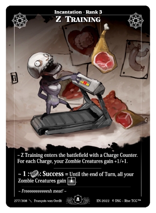 Rise TCG | Alpha édition standard | 277 / 308 | z training rare