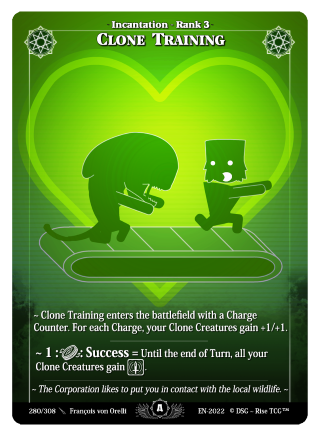 Rise TCG | Alpha édition standard | 280 / 308 | clone training rare