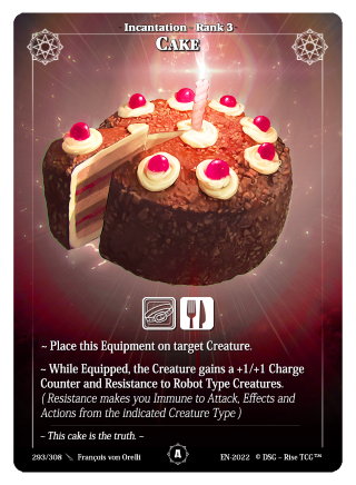 Rise TCG | Alpha édition standard | 293 / 308 | cake common