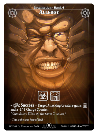 Rise TCG | Alpha édition standard | 297 / 308 | allergy uncommon