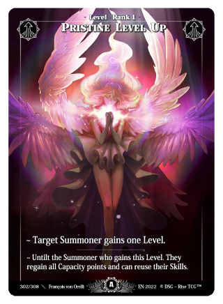 Rise TCG | Alpha édition standard | 302 / 308 | pristine level up legendary