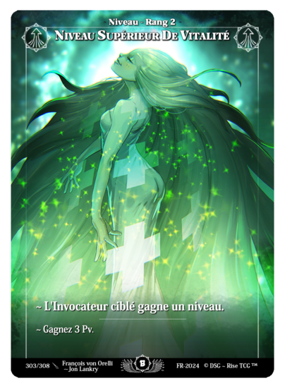 Rise TCG | Beta édition standard | 303 / 308 | healthy level up rare | 🇫🇷