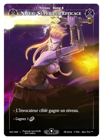 Rise TCG | Beta édition standard | 305 / 308 | efficient level up rare | 🇫🇷