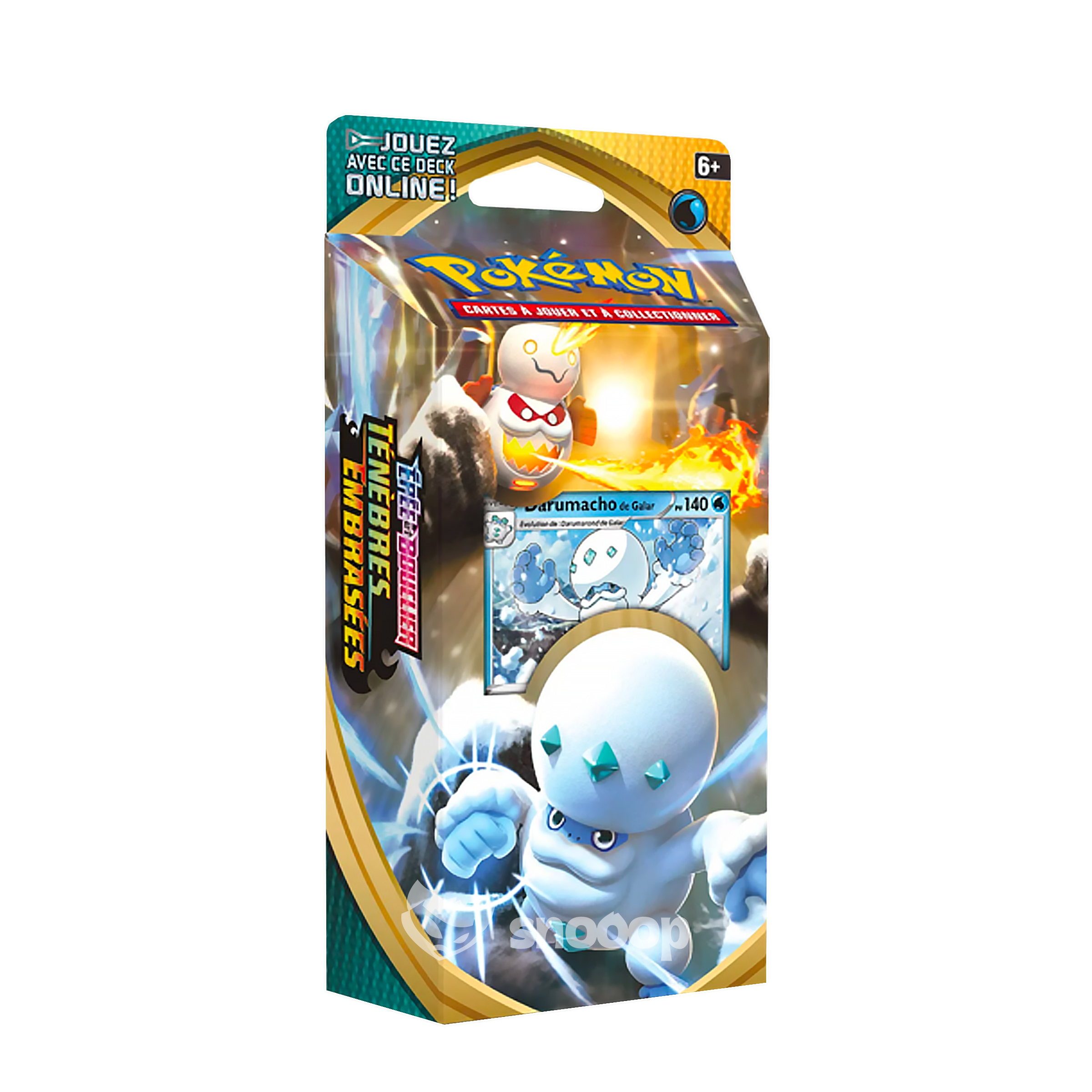Deck | Pokémon | Ténèbres Embrasés | Darumacho de Galar | 🇫🇷