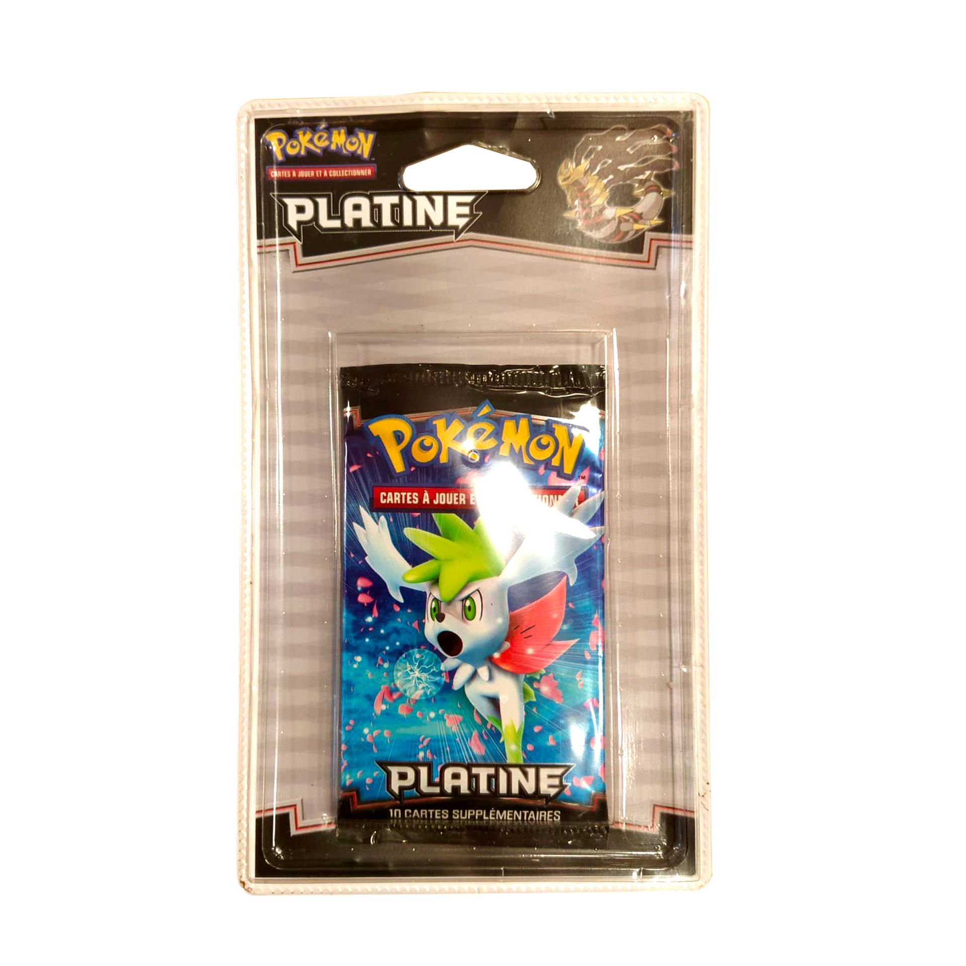 Booster sous blister | Pokmon | Illustration Shaymin | Platine | Booster sous blister | Pokmon | Illustration Shaymin | Platine |