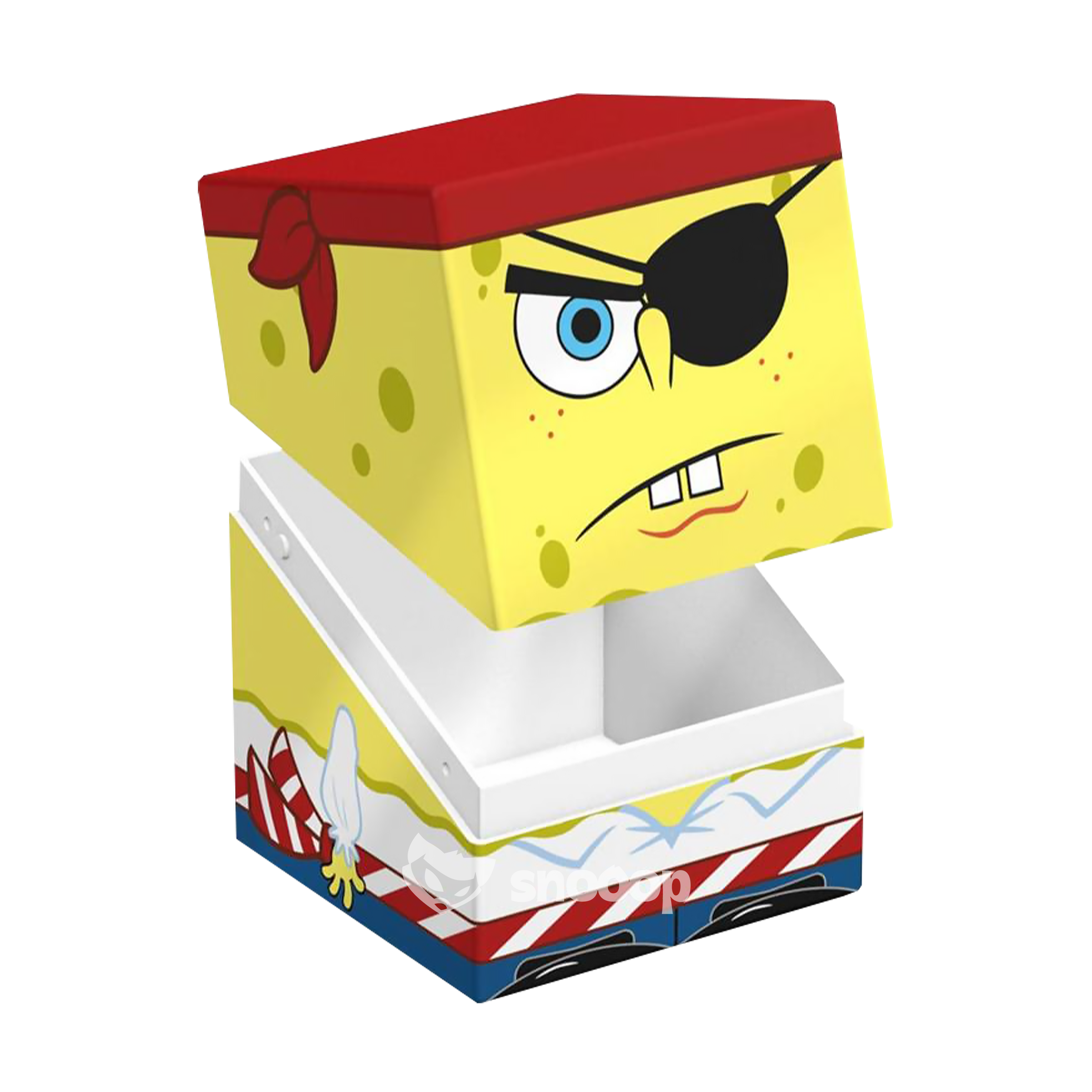 Boîte de Rangement | Ultimate Guard | Squaroes | SpongeBob SquarePants™ | Pirate SpongeBob | 📘