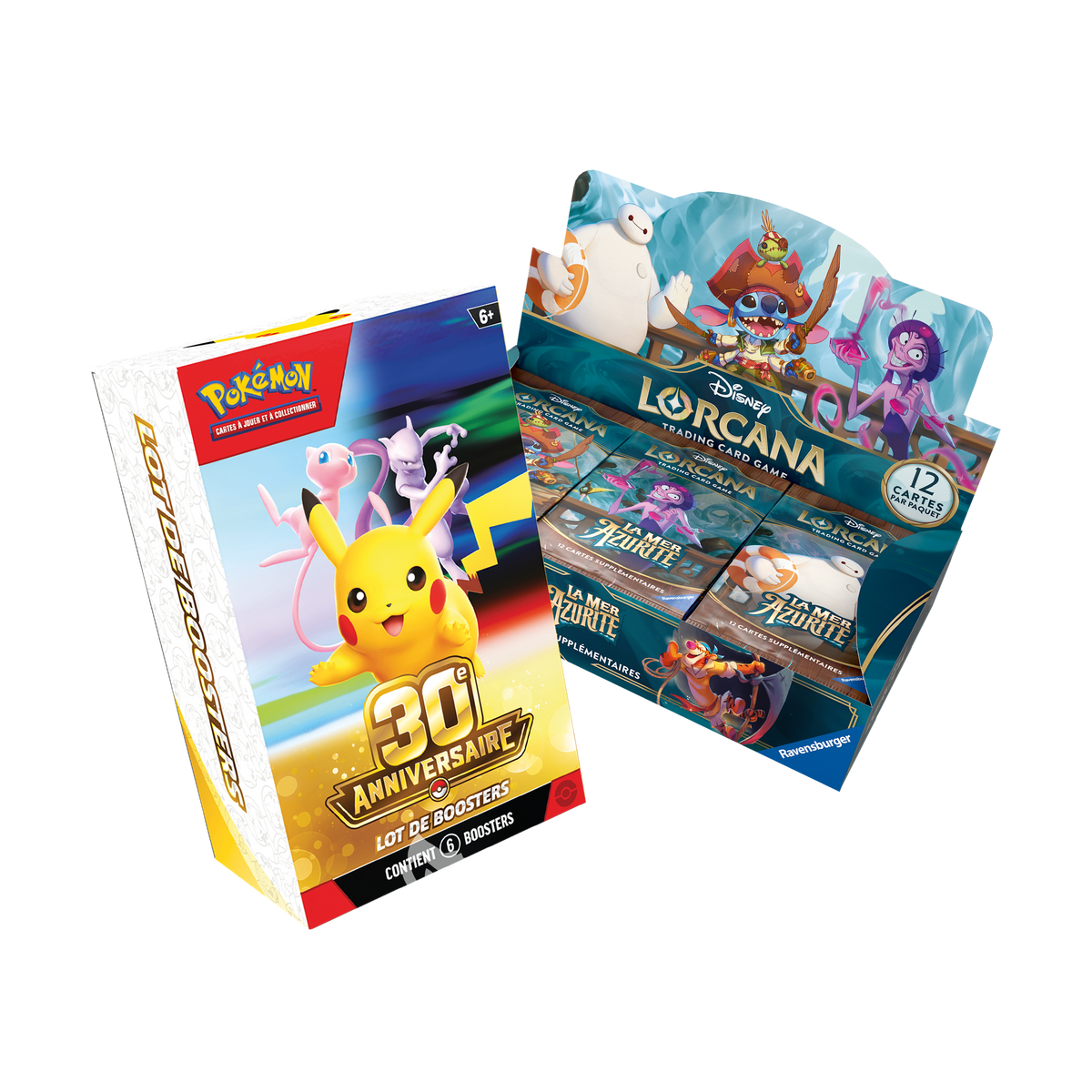 Précommande Bundle | Pokémon 30E Anniversaire | Lorcana Display La Mer Azurite | 🇫🇷