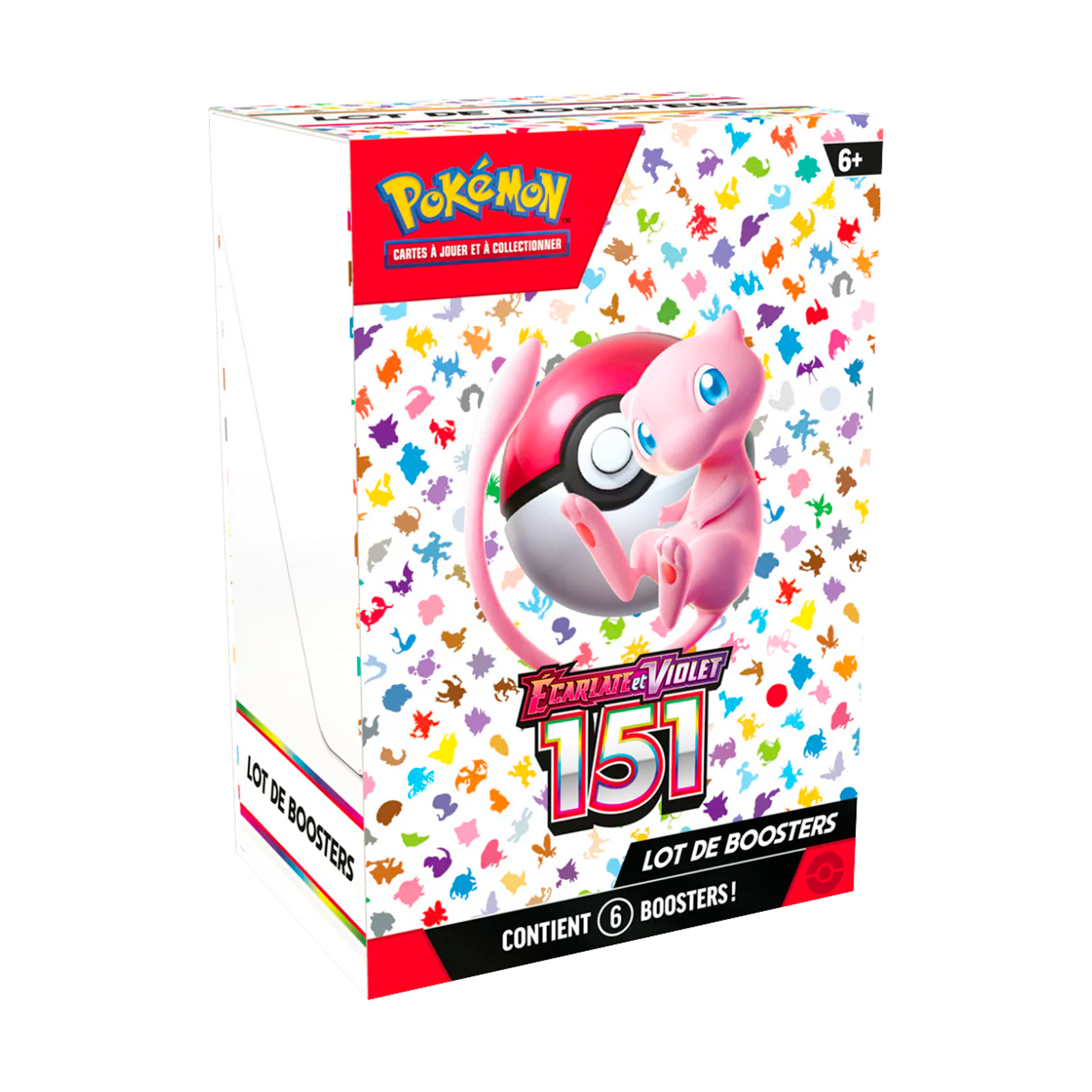 Bundle de 6 boosters | Pokémon | Écarlate et Violet (EV3.5) | 151 | 🇫🇷