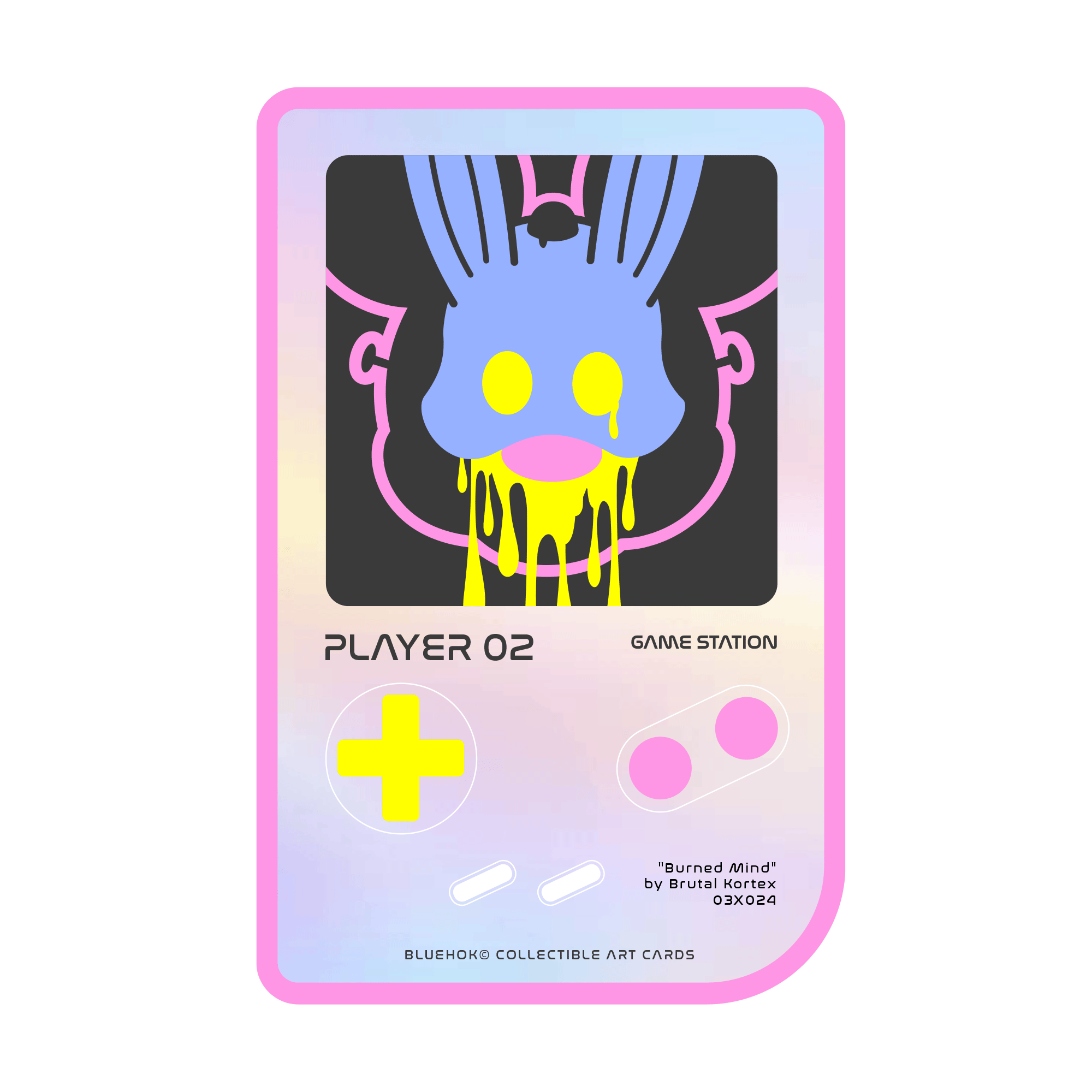 Brutal Kortex | Art Cards - Game Station | Carte solo player "Burned Mind"