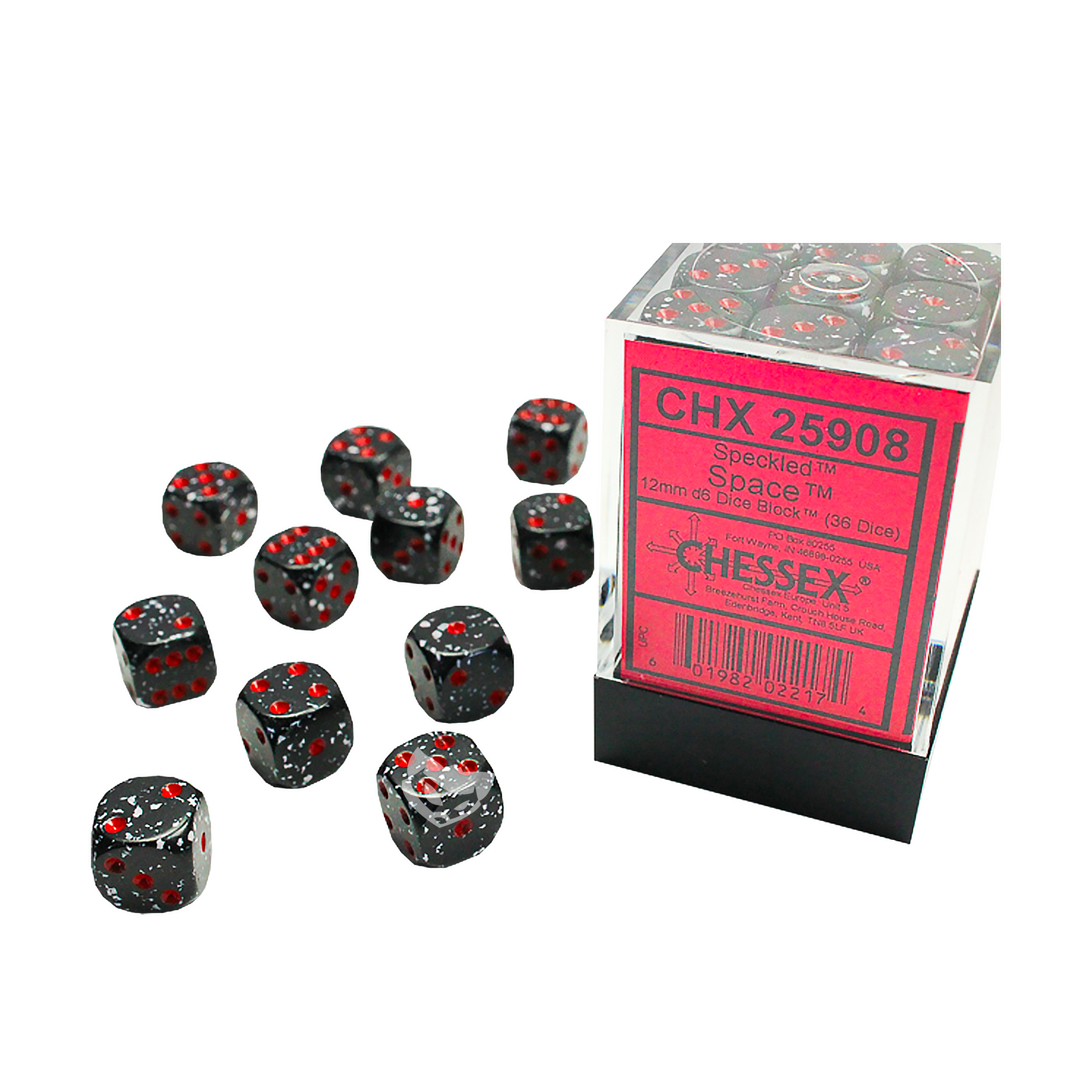 Dés 6 faces | Chessex | Chx 25908 | Speckled Space | 🎲💎
