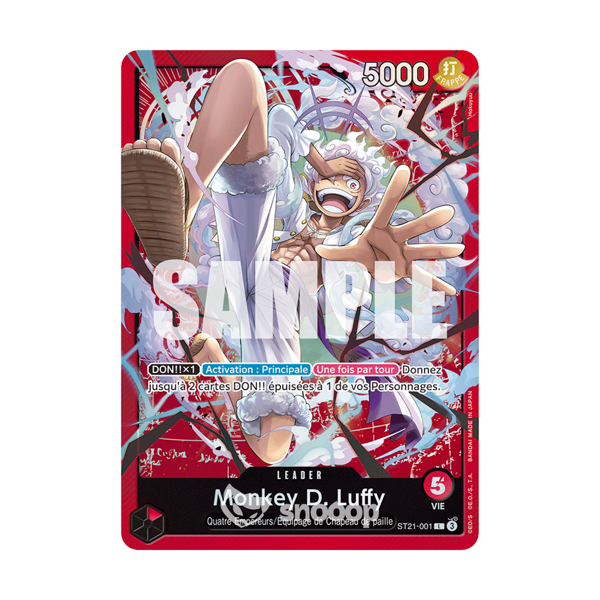 Deck | One Piece | ST-21 | Gear 5th | 🇫🇷