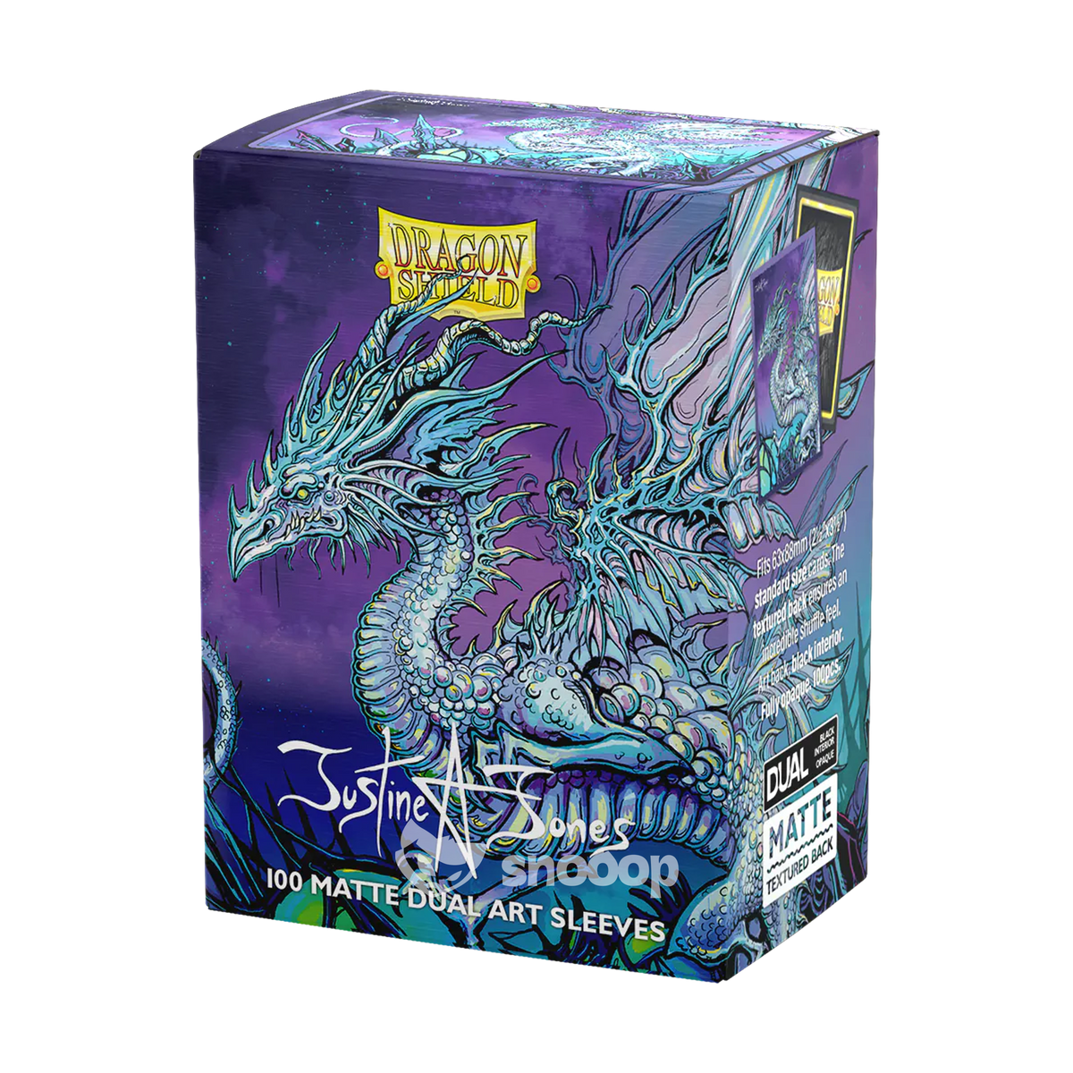 Précommande Sleeves | Dragon Shield | Dual Art Sleeves | The Justhera Matte | 100 Pièces 🎴
