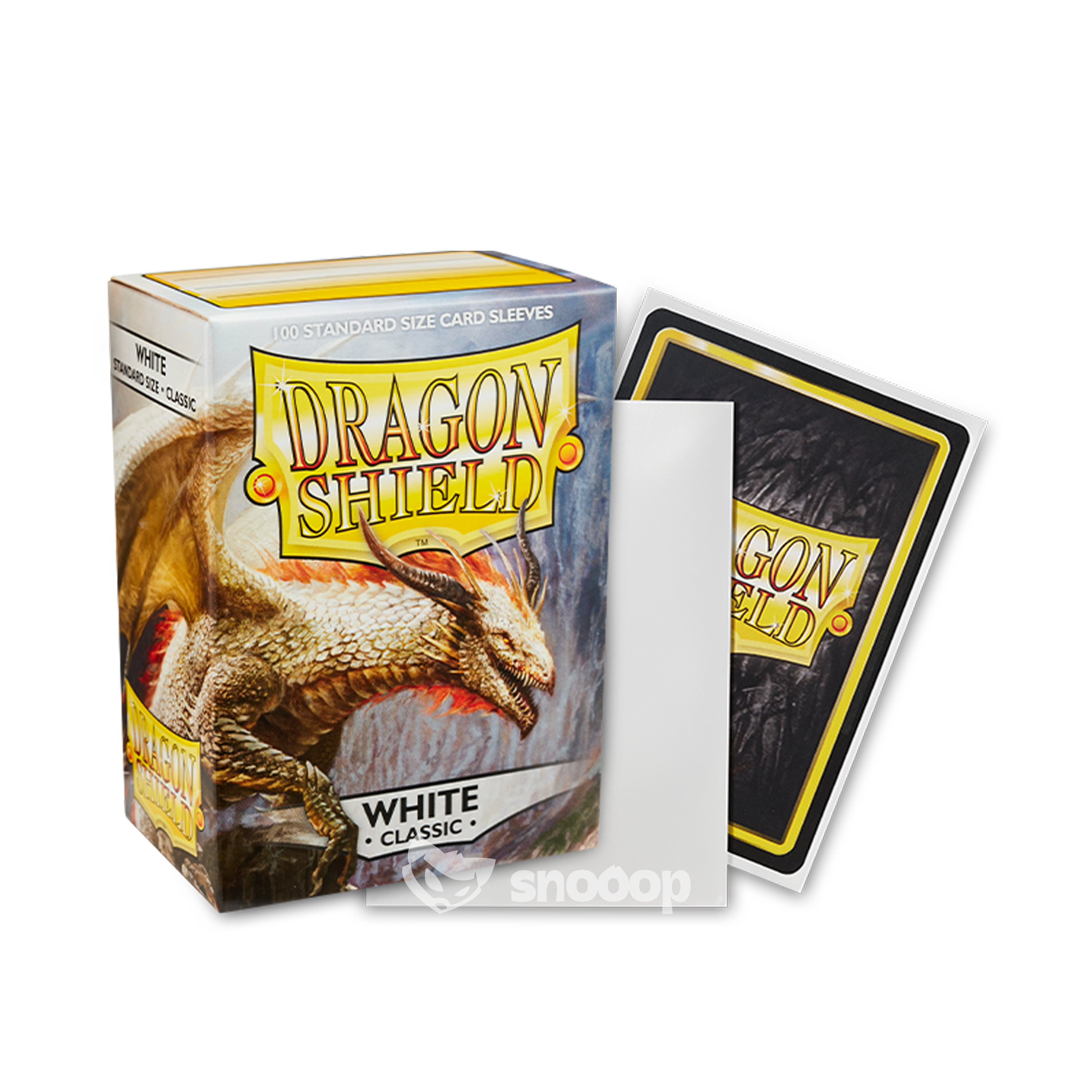 Sleeves | Dragon Shield | Standard Sleeves | White Classic | 100 Pièces 🎴