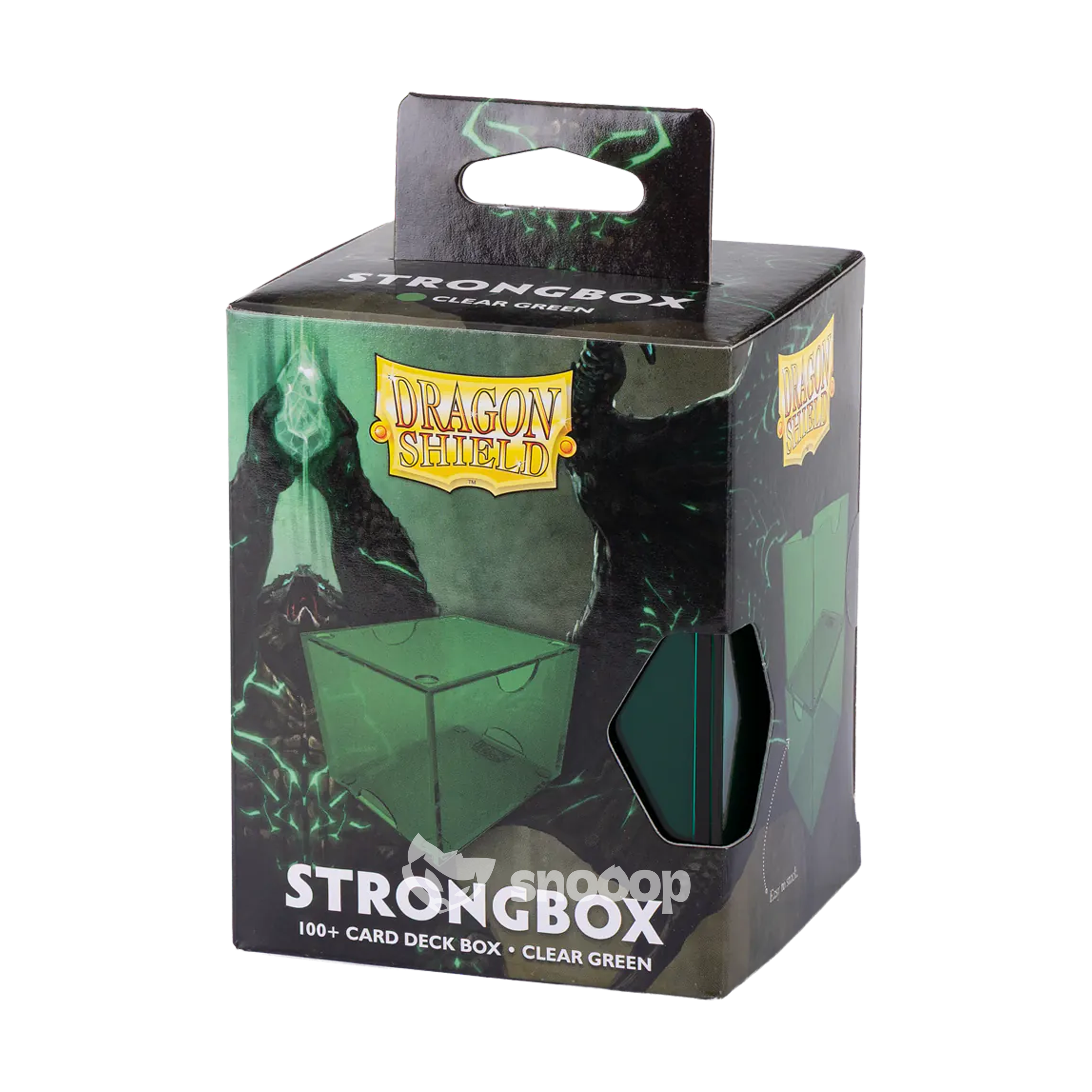 Boîte de Rangement | Dragon Shield | Strongbox 100+ | Clear Green | 📘