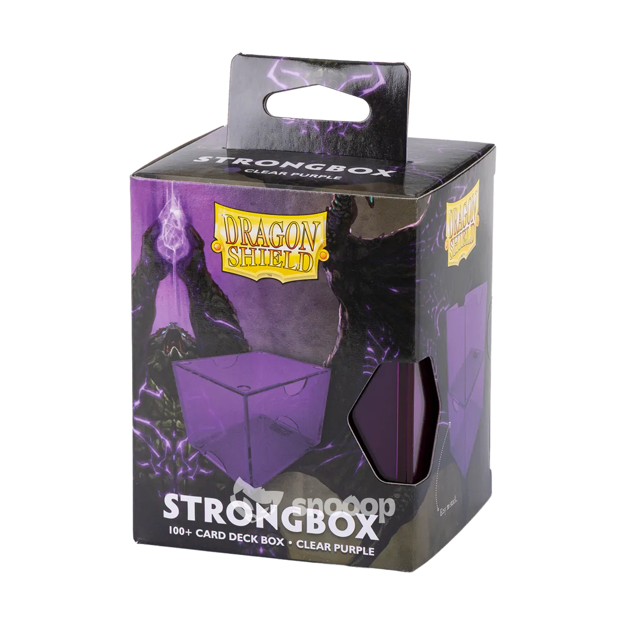 Boîte de Rangement | Dragon Shield | Strongbox 100+ | Clear Purple | 📘