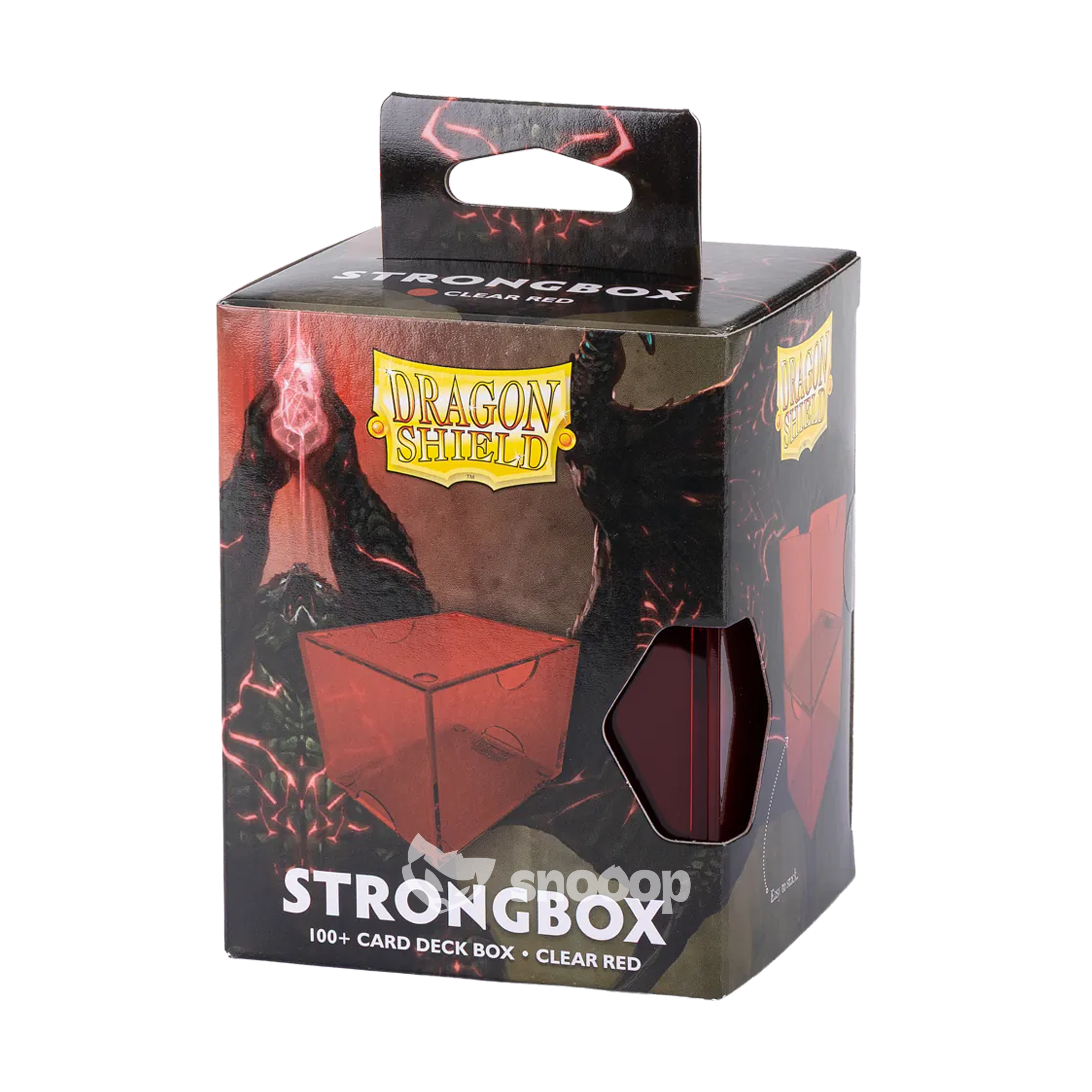 Boîte de Rangement | Dragon Shield | Strongbox 100+ | Clear Red | 📘