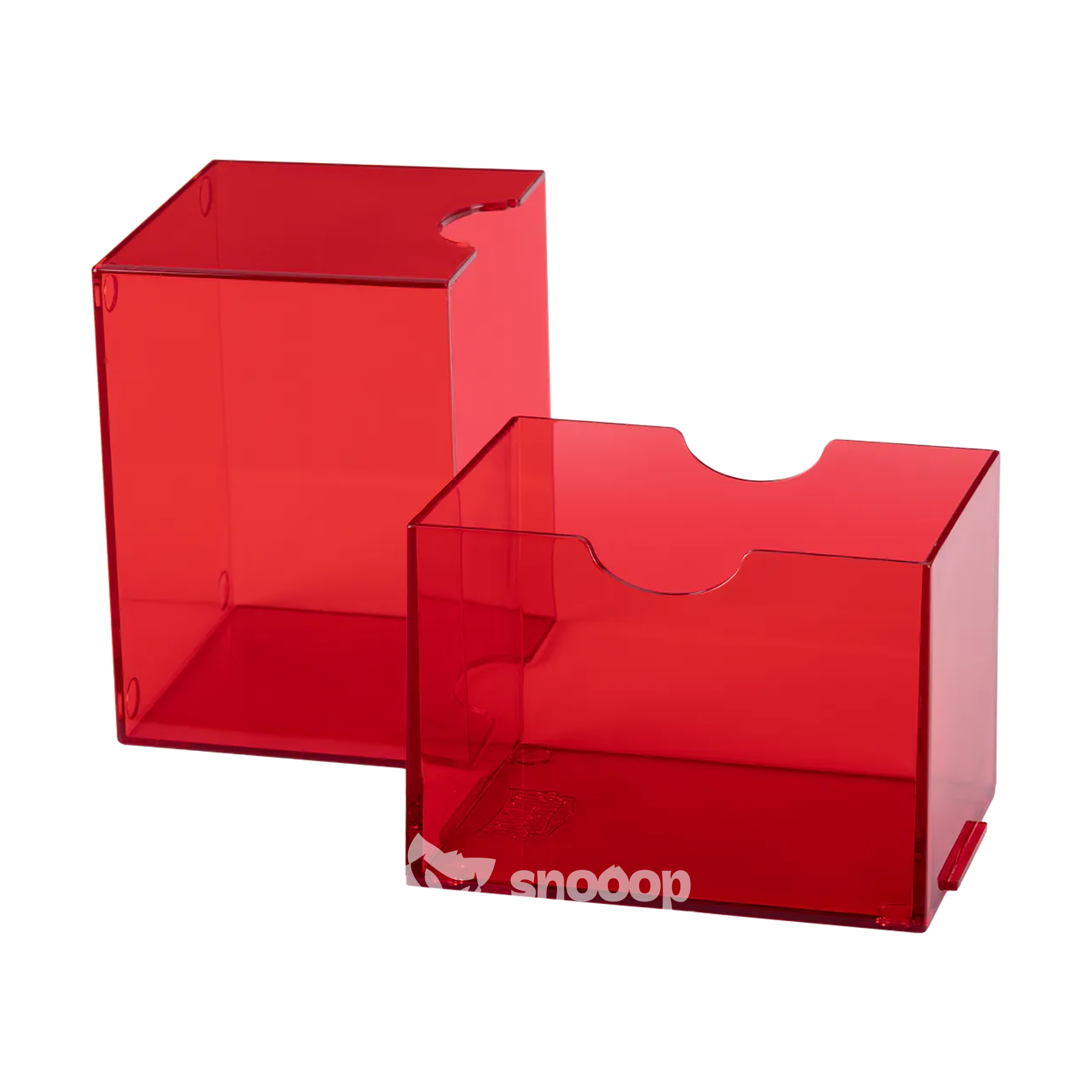 Boîte de Rangement | Dragon Shield | Strongbox 100+ | Clear Red | 📘