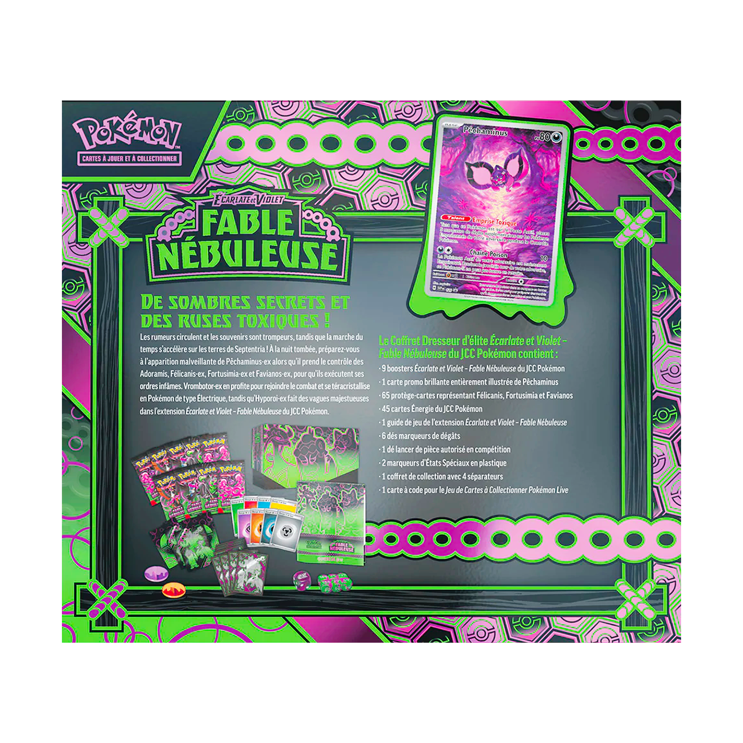 ETB | Pokémon | Écarlate et Violet | Fable Nébuleuse (EV6.5) | 🇫🇷