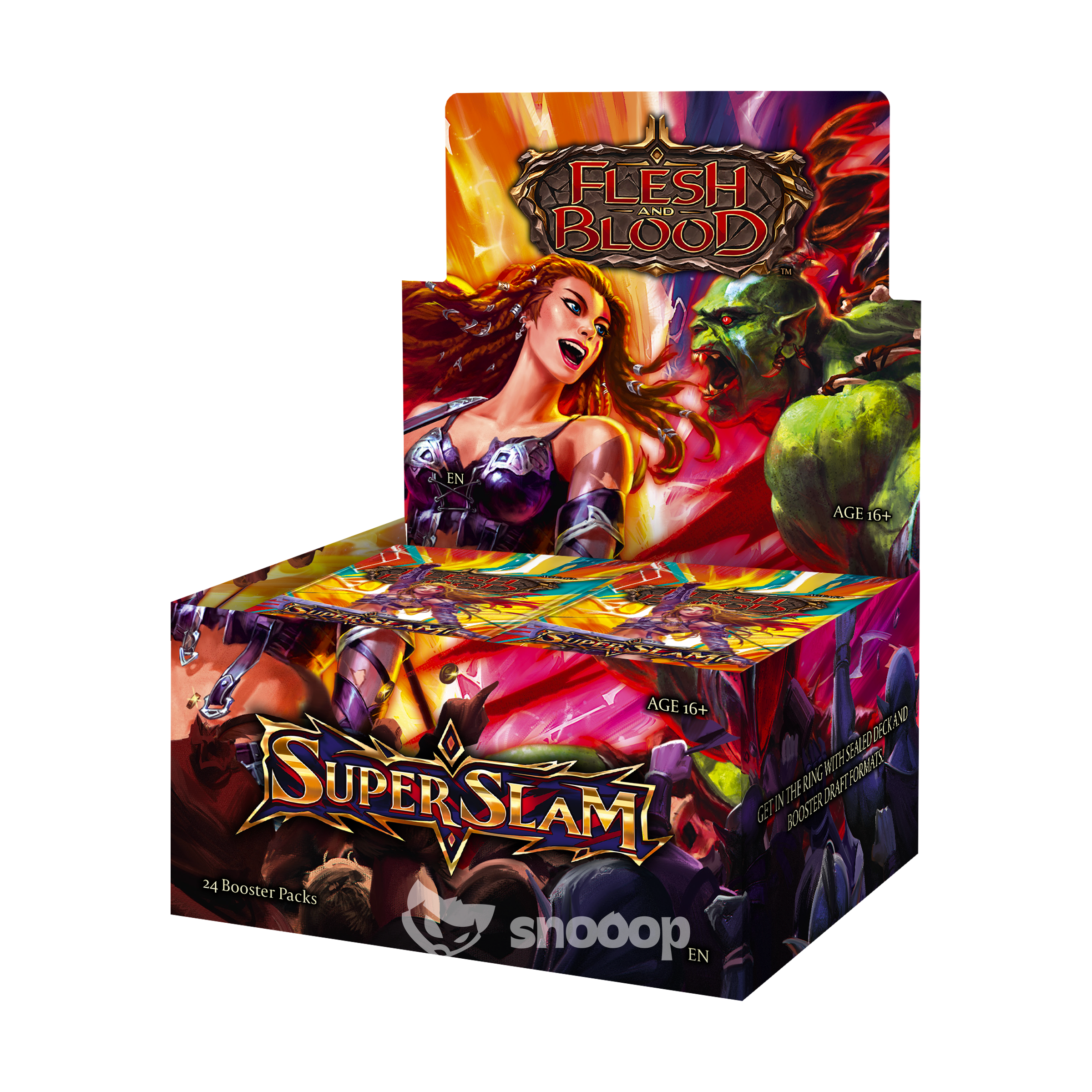 Précommande | Display (24 boosters) | Flesh and Blood | Super Slam | 🇬🇧