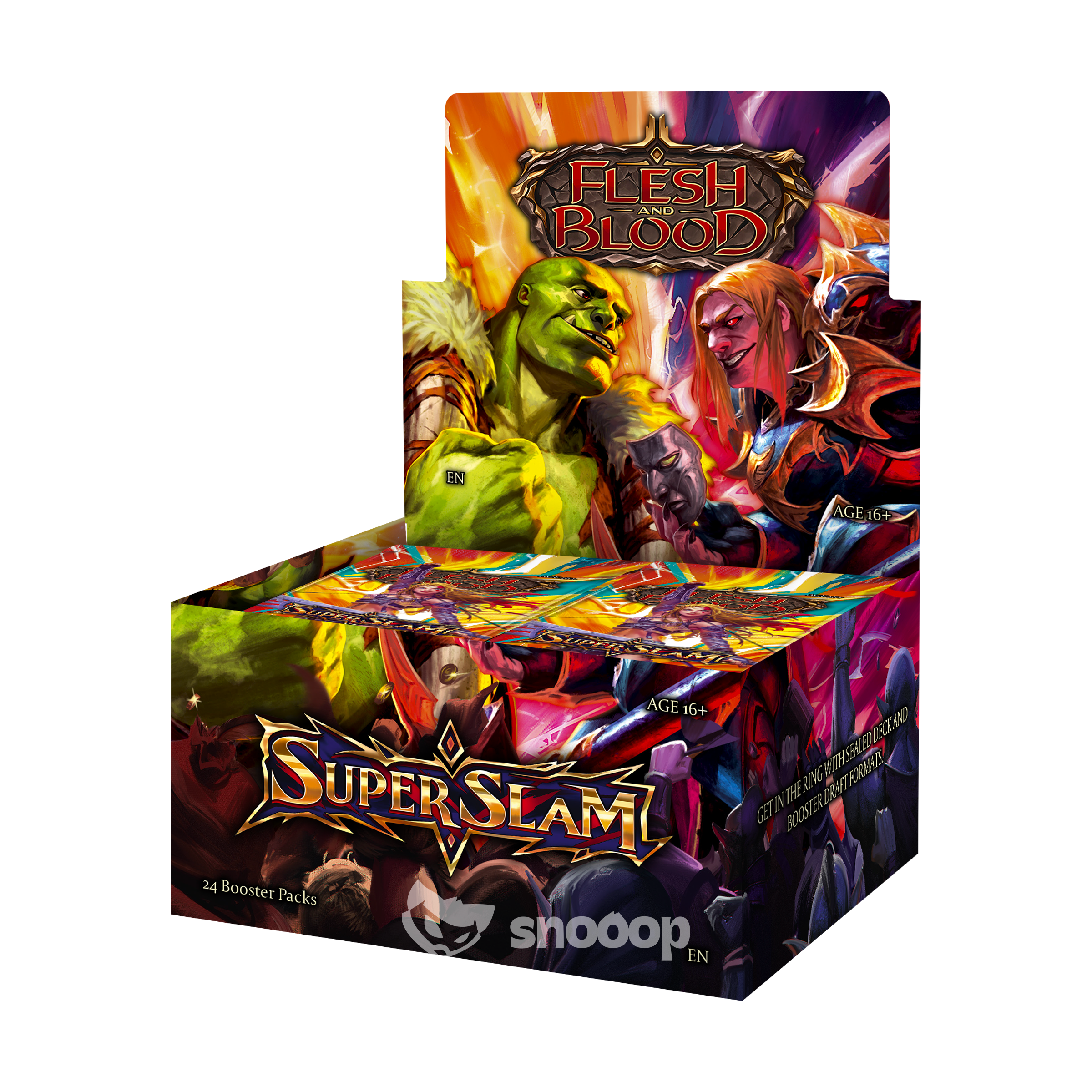 Précommande | Display (24 boosters) | Flesh and Blood | Super Slam | 🇬🇧