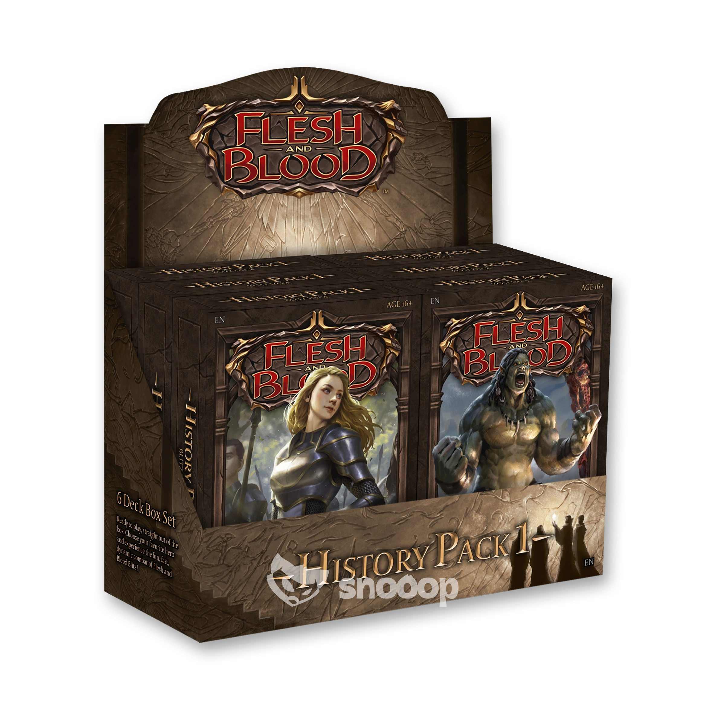 Display (6 Decks) | Blitz | Flesh and Blood | History Pack 1 | 🇫🇷
