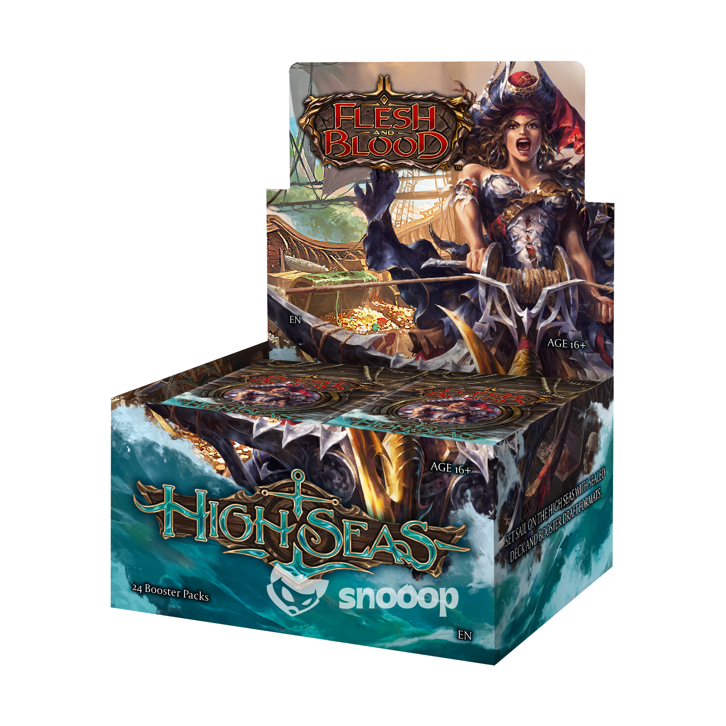 Display (24 boosters) | Flesh and Blood | High Seas | 🇬🇧