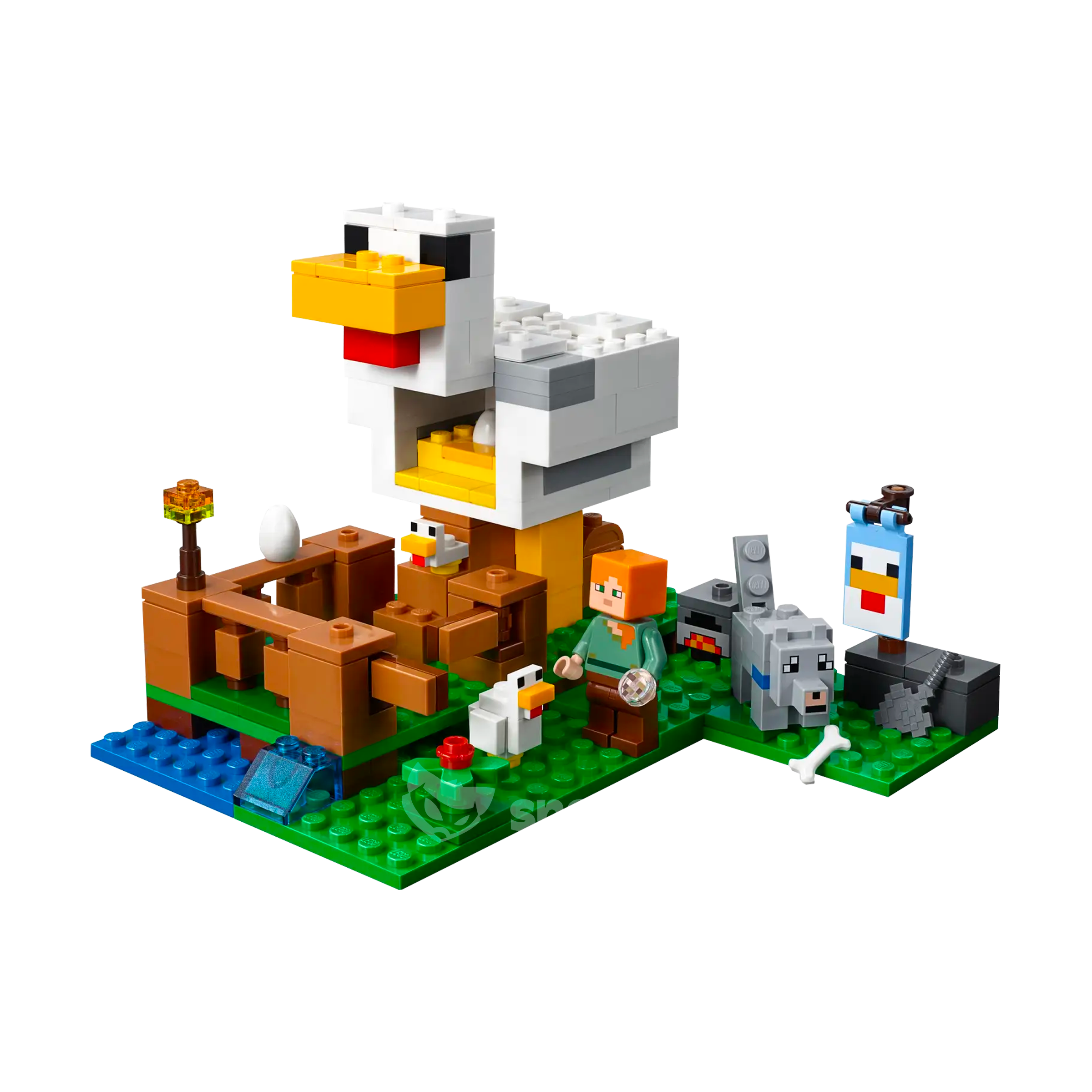 LEGO | 21140 | Minecraft® | Le poulailler