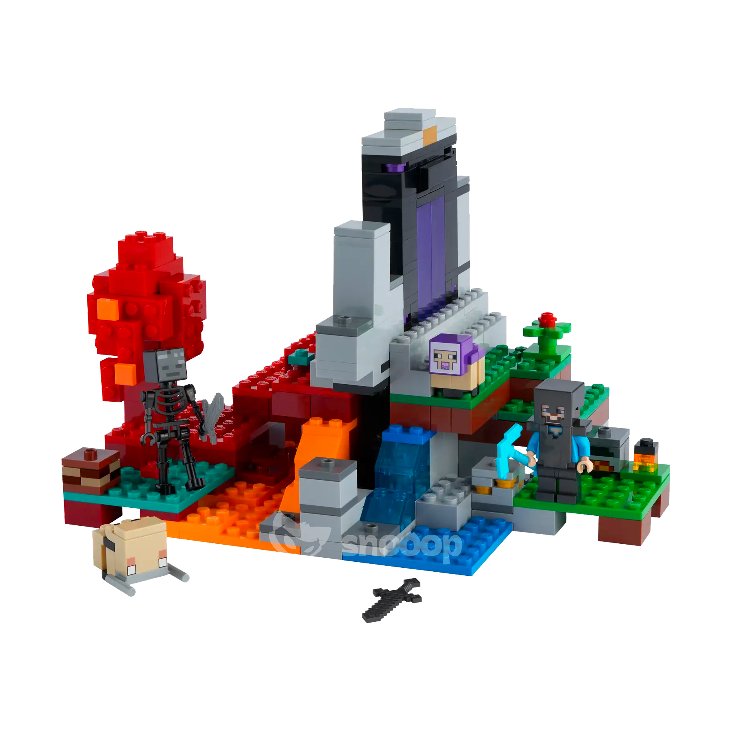LEGO | 21172 | Minecraft® | Le portail en ruine