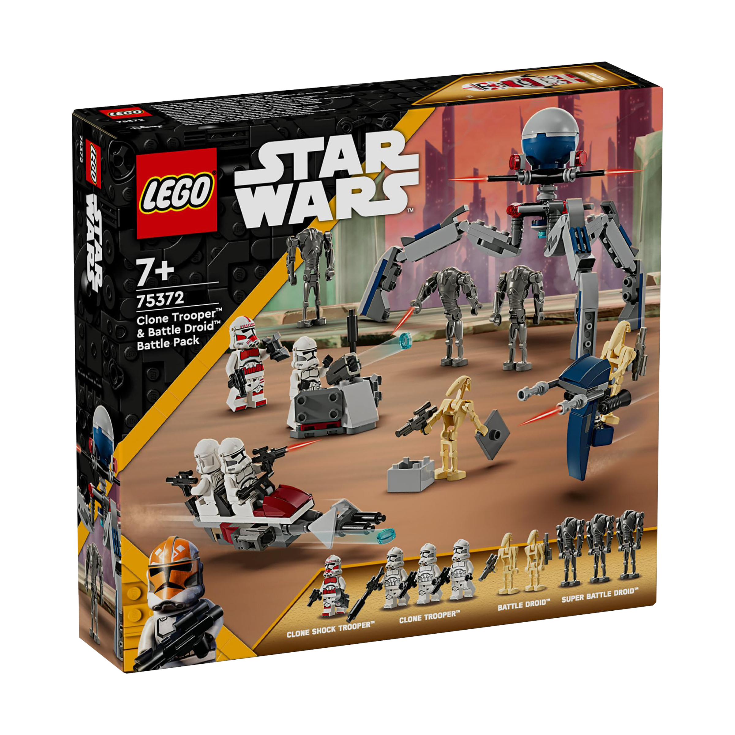 LEGO | 75372 | Star Wars™ |  Pack de combat des Clone Troopers™ et Droïdes de combat