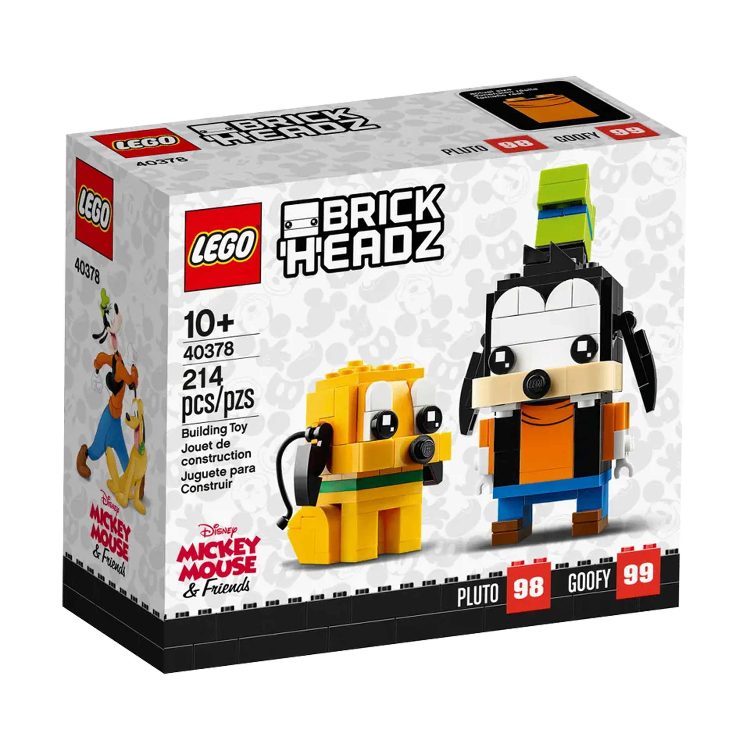 LEGO | 43217 | BrickHeadz | Disney™ | Dingo et Pluto