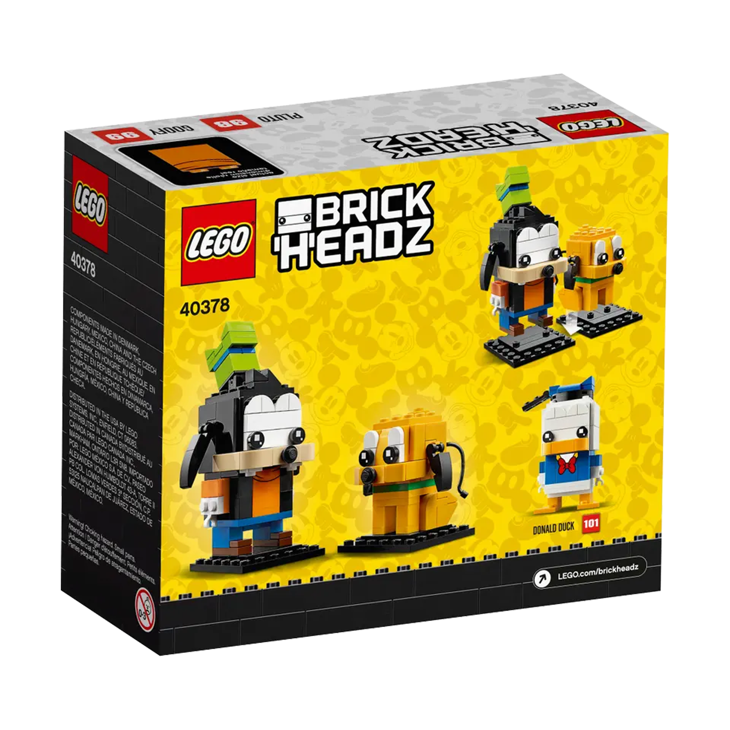 LEGO | 43217 | BrickHeadz | Disney™ | Dingo et Pluto