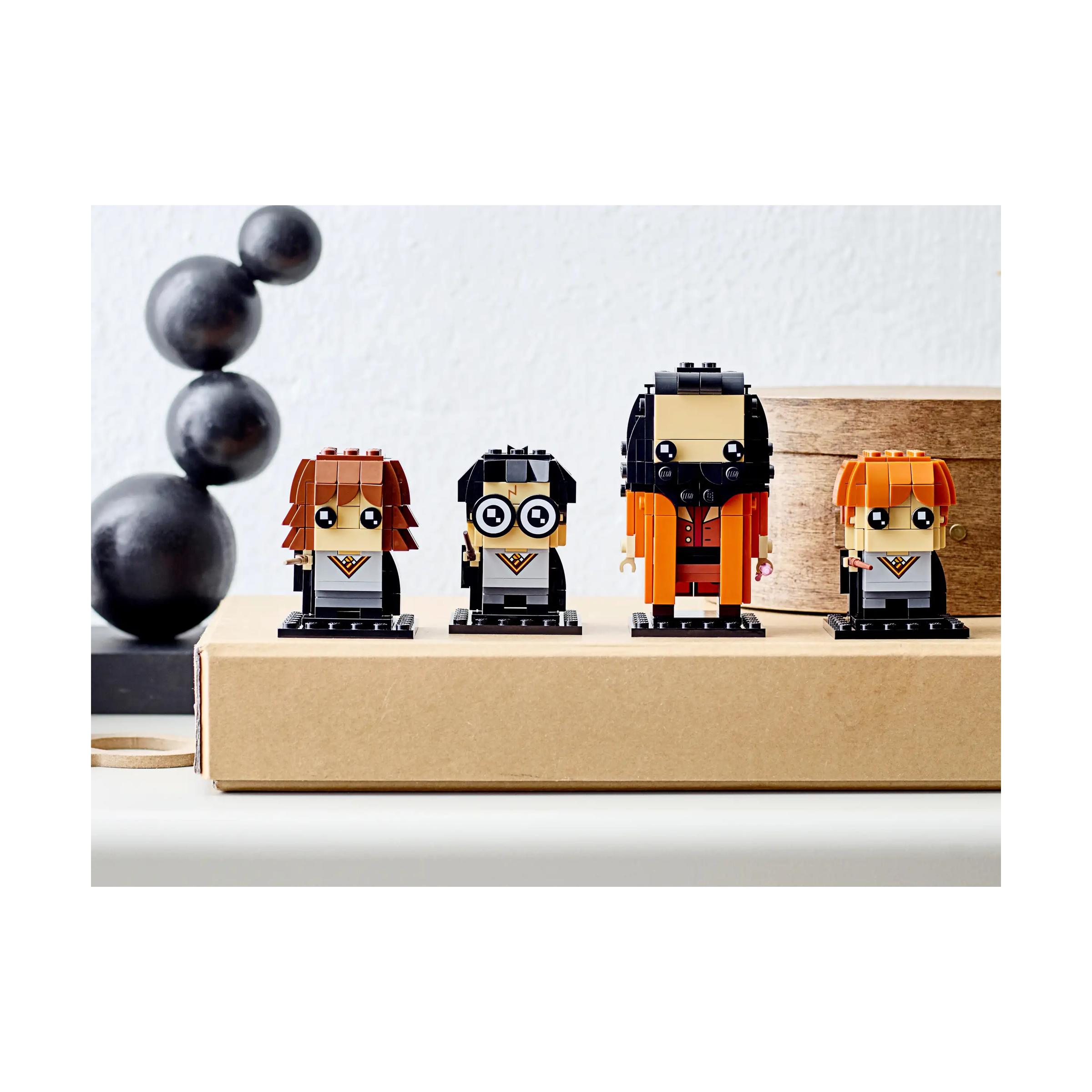 LEGO | 40495 | BrickHeadz | Harry Potter™ | Harry, Hermione, Ron et Hagrid™