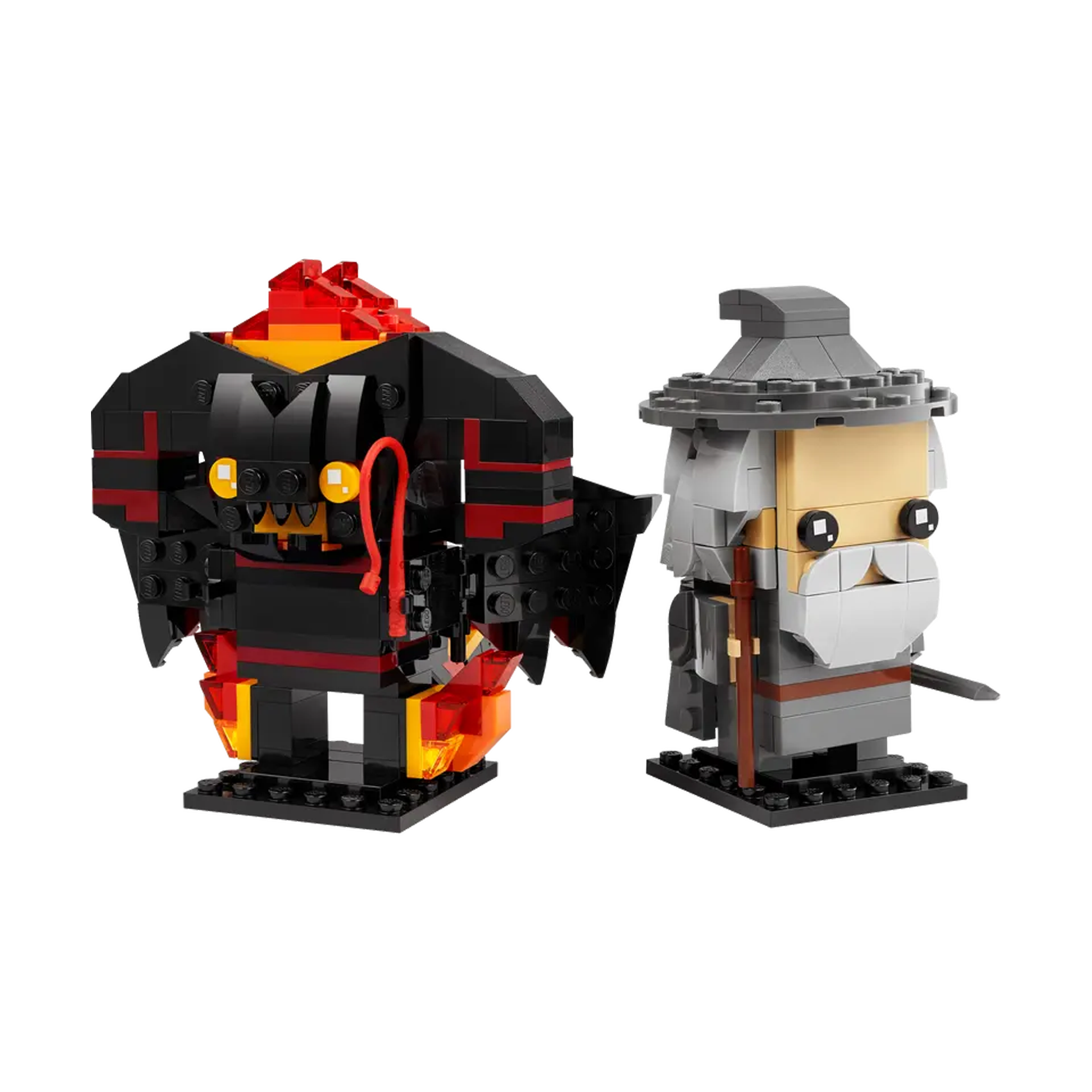 LEGO | 40631 | BrickHeadz |  Lord of the Rings™ | Gandalf le Gris et le Balrog